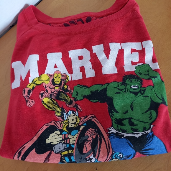 Women's long sleeve Marvel heroes shirt sweater comics SMALL S hulk thor iron - Picture 4 of 11
